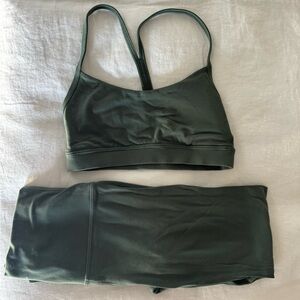 Lululemon Align leggings 25” & matching Flow Y sports bra